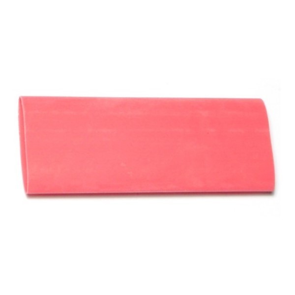 Midwest Fastener 3/4" x 3" Red Heat Shrink Tubing 5PK 73088